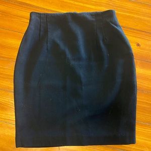 Black business skirt